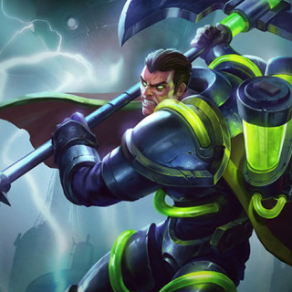 商品league of legends 英雄联盟 英雄皮肤 生化骑士 德莱厄斯