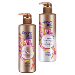 Rejoice 飘柔 甜美花漾香氛洗护套装(洗发水530ml+护发素300ml)