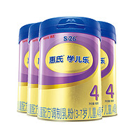 Wyeth 惠氏 学儿乐系列 儿童奶粉 国行版 4段 900g*4罐