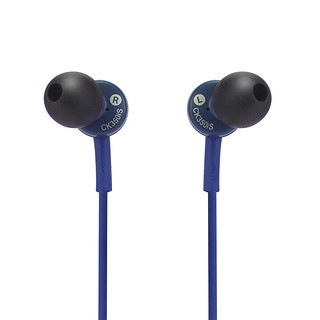 audio-technica 铁三角 ATH-CK350iS 通话版 入耳式有线耳机 蓝色
