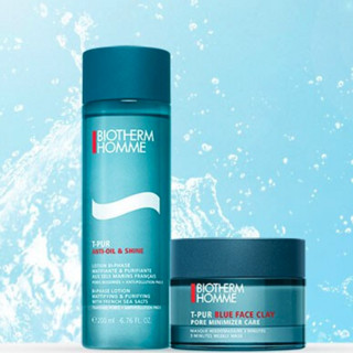 BIOTHERM 碧欧泉 清爽控油系列男士护肤套装 (爽肤水200ml+清洁面膜50ml)