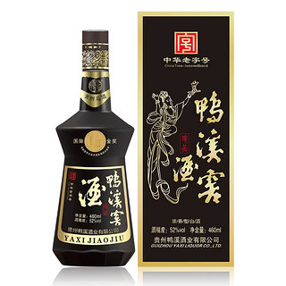 鸭溪窖 珍品 黑金版 52%vol 浓香型白酒 460ml*6 瓶 整箱装