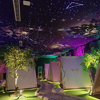 杭州余杭区·纽斯洗浴SPA，一家有网红星空帐篷和室内雪景的休闲娱乐馆