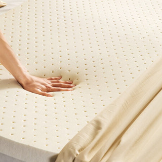 罗莱家纺 LUOLAI 乳胶床垫 90%泰国进口乳胶床褥 5cm厚 七分区设计缓冲释压 乳胶垫子 1.2米床 120*200*5cm