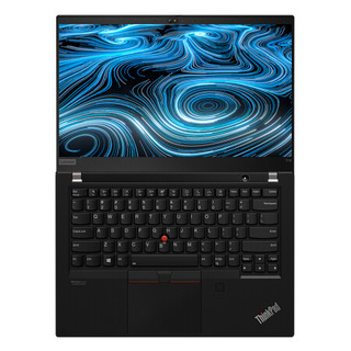 Lenovo 联想 ThinkPad T14 2021款 14.0英寸 商务本 黑色(酷睿i7-1165G7、MX450、16GB、1TB SSD+4K、20W0A007CD)
