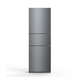 meling美菱bcd218we3cx风冷三门冰箱218l钛灰