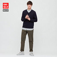 UNIQLO 优衣库 男装 羊绒V领毛衣(长袖) 429074