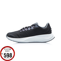 LI-NING 李宁 跑鞋 ARHR127 黑色/雷暴灰-4 39.5