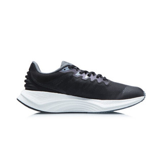 LI-NING 李宁 跑鞋 ARHR127 黑色/雷暴灰-4 39.5