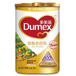 Dumex 多美滋 优衡多营养系列 幼儿奶粉 国产版 3段 900g