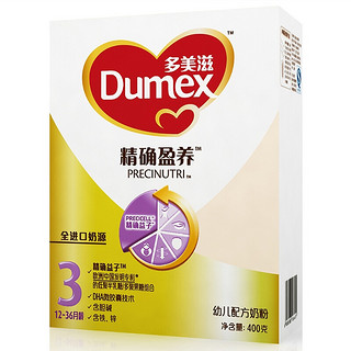 Dumex 多美滋 精确盈养系列 幼儿奶粉 国产版 3段 400g