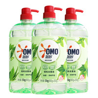 OMO 奥妙 高效洗洁精 1.1kg*3瓶 茶树芦荟