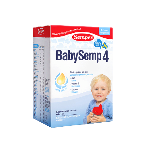 Semper 森宝 BabySemp系列 儿童奶粉 瑞典版 4段 800g