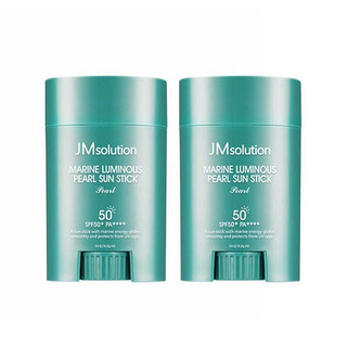 JM MAXPRO 精明 JM solution 青光海洋珍珠防晒棒 SPF50+/PA++++