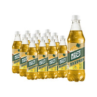 醒目Smart 菠萝啤 酒味汽水 500ml*12瓶 整箱装 可口可乐 Coca-Cola公司出品 菠萝啤