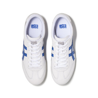 Onitsuka Tiger鬼塚虎男女款舒适透气运动休闲鞋MACHU RACER 1183B770 白色/蓝色 40