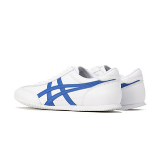 Onitsuka Tiger鬼塚虎男女款舒适透气运动休闲鞋MACHU RACER 1183B770 白色/蓝色 40