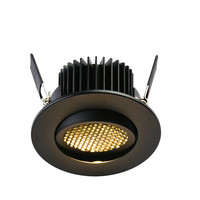 GELED GE-05002 恒星暗装筒射灯 暖白光 黑色 网格款