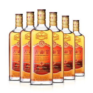 古南丰 枸杞黄酒金6年花雕酒500ml*6瓶六年陈老酒醉蟹酒礼盒装安徽