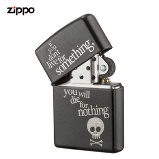 美国进口 之宝（zippo） 防风煤油打火机不含油 29091警世恒言 品牌直供原装正版