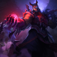 LEAGUE OF LEGENDS 英雄联盟 英雄皮肤 腥红之月 鬼武者 慎