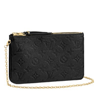 LOUIS VUITTON 路易威登 POCHETTE DOUBLE ZIP系列 女士链条包