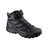 SALOMON 萨洛蒙 徒步系列 X Ultra 3 Wide Mid Gtx 男子徒步鞋 401293 黑色 41