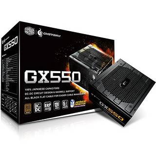 COOLER MASTER 酷冷至尊 GX 550 铜牌（85%）非模组ATX电脑电源 550W +华硕 DUAL RTX 3060 显卡 12GB 电源套装