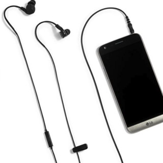 AmazonBasics 亚马逊倍思 入耳式挂耳式有线耳机 黑色 3.5mm