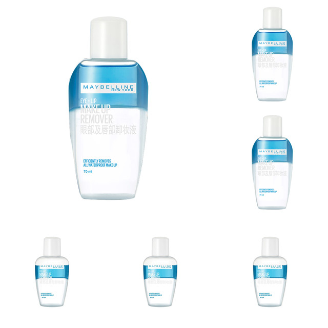 美宝莲 宝莲眼部及唇部卸妆液套装330ml(赠70ml*3+40ml*3)