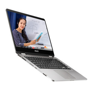 ASUS 华硕 VivoBook 360 2021款 赛扬版 14.0英寸 变形轻薄本 灰色 (赛扬N4030、核芯显卡、16GB、1TB SSD、1080P、IPS、60Hz、TP401MA)