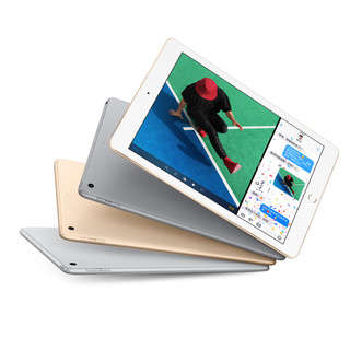 Apple 苹果 iPad 9.7英寸 平板电脑(2048*1536dpi、A9、32GB、WLAN版、银色、MP2G2CH/A)
