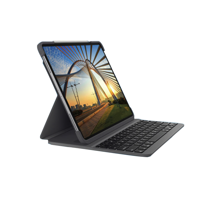 logitech 罗技 Slim Folio Pro iPad Pro 11英寸 蓝牙键盘保护套 黑色