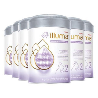 illuma 启赋 蕴悠系列 较大婴儿羊奶粉 港版 2段 850g*6罐