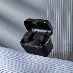 SENNHEISER 森海塞尔 CX True Wireless 入耳式真无线动圈降噪蓝牙耳机 黑色