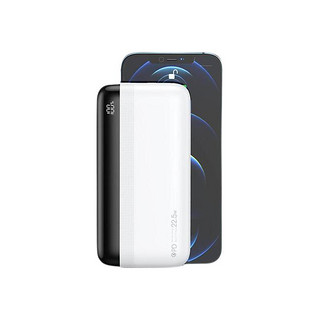 REMAX 睿量 RPP-180 移动电源 慕斯白 20000mAh Type-C/Micro-B 22.5W