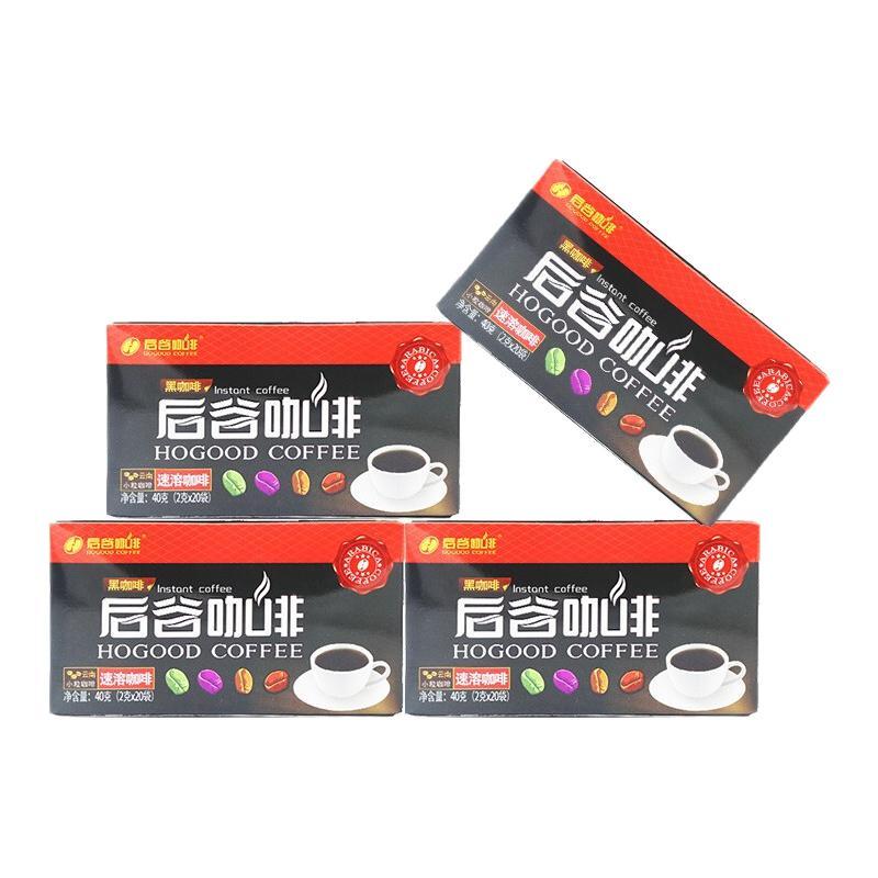 HOGOOD COFFEE 后谷咖啡 云南小粒咖啡 速溶黑咖啡