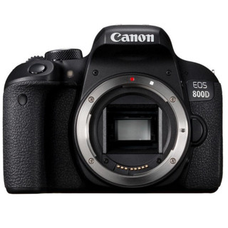 Canon 佳能 EOS 800D APS-C画幅 数码单反相机 黑色 EF-S 18-55mm F4.0 IS STM 变焦镜头 单镜头套机