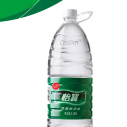 C'estbon 怡寶 飲用水純凈水非礦泉水4.5L*4支/箱桶裝水 1件裝