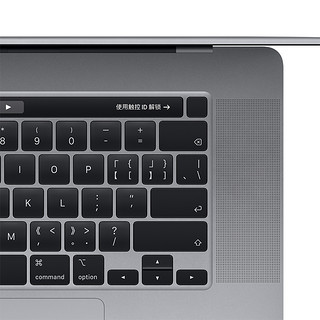 Apple 苹果 MacBook Pro 16 2019款 九代酷睿版 16.0英寸 轻薄本 深空灰（酷睿i7-9750H、Radeon Pro 5300M 4G、16GB、512GB SSD、3K、IPS、60Hz、MVVJ2CH/A）