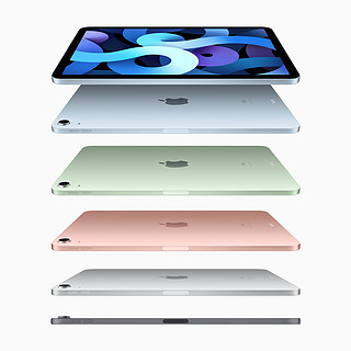 Apple 苹果 iPad Air 4 2020款 10.9英寸 平板电脑(2360*1640dpi、A14、64GB、WLAN版、天蓝色、MYFQ2CH/A)