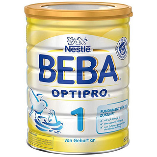 BEBA 雀巢 OPTIPRO系列 婴儿奶粉 德版 1段 800g*6罐