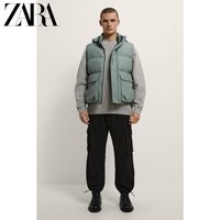 ZARA 08574438982 男士连帽棉服
