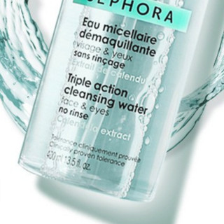 SEPHORA 丝芙兰 柔和面部眼部卸妆水 400ml*2