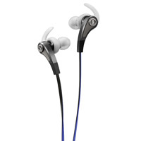 audio-technica 铁三角 ATH-CKX9 入耳式挂耳式有线耳机 银色 3.5mm
