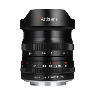 7artisans 七工匠 10mm f2.8鱼眼镜头全画幅适用于索尼R4佳能R3尼康Z L口FE口