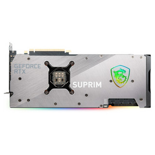 MSI 微星 GeForce RTX 3080 SUPRIM X 10G LHR 超龙 显卡 10GB 灰色