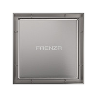 FAENZA 法恩莎 FE43H003SS 不锈钢淋浴地漏 深灰色 100*100mm