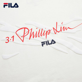 FILA X 3.1 Phillip Lim斐乐女士短袖T恤2021夏秋新款联名T恤潮 雪白-WT 170/88A/L