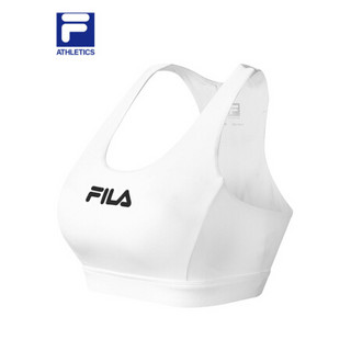 FILA ATHLETICS 斐乐运动内衣女子2021年夏季新款健身内搭 玉石白-WT S